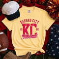 KC Football 0n Yellow