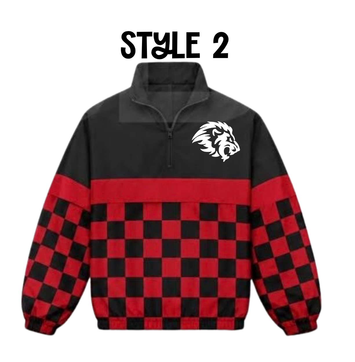 Lansing Lions Quarter Zip Windbreaker PRE-ORDER