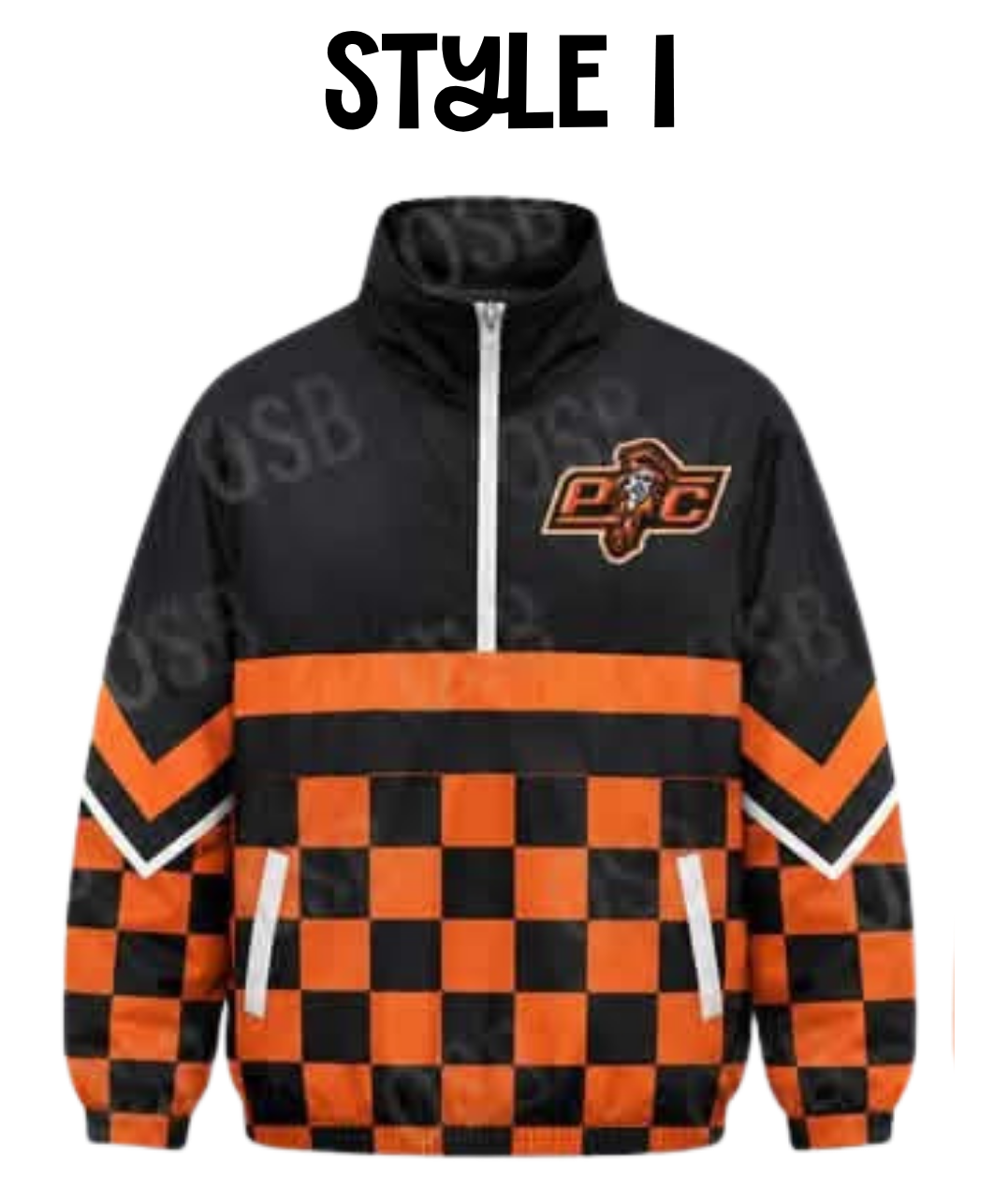 PC Pirates Quarter Zip Windbreaker PRE-ORDER