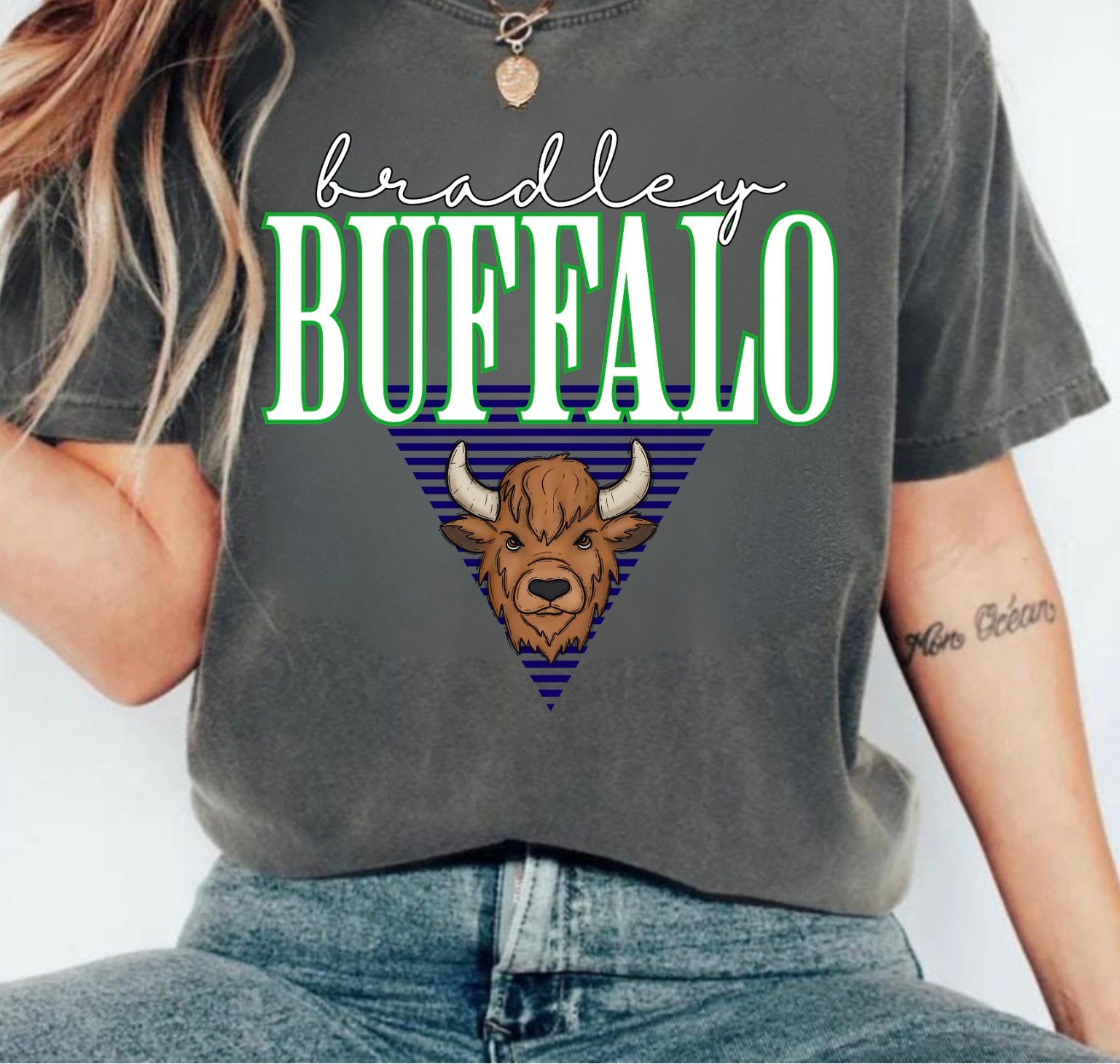 Bradley Buffalo Retro Geometric