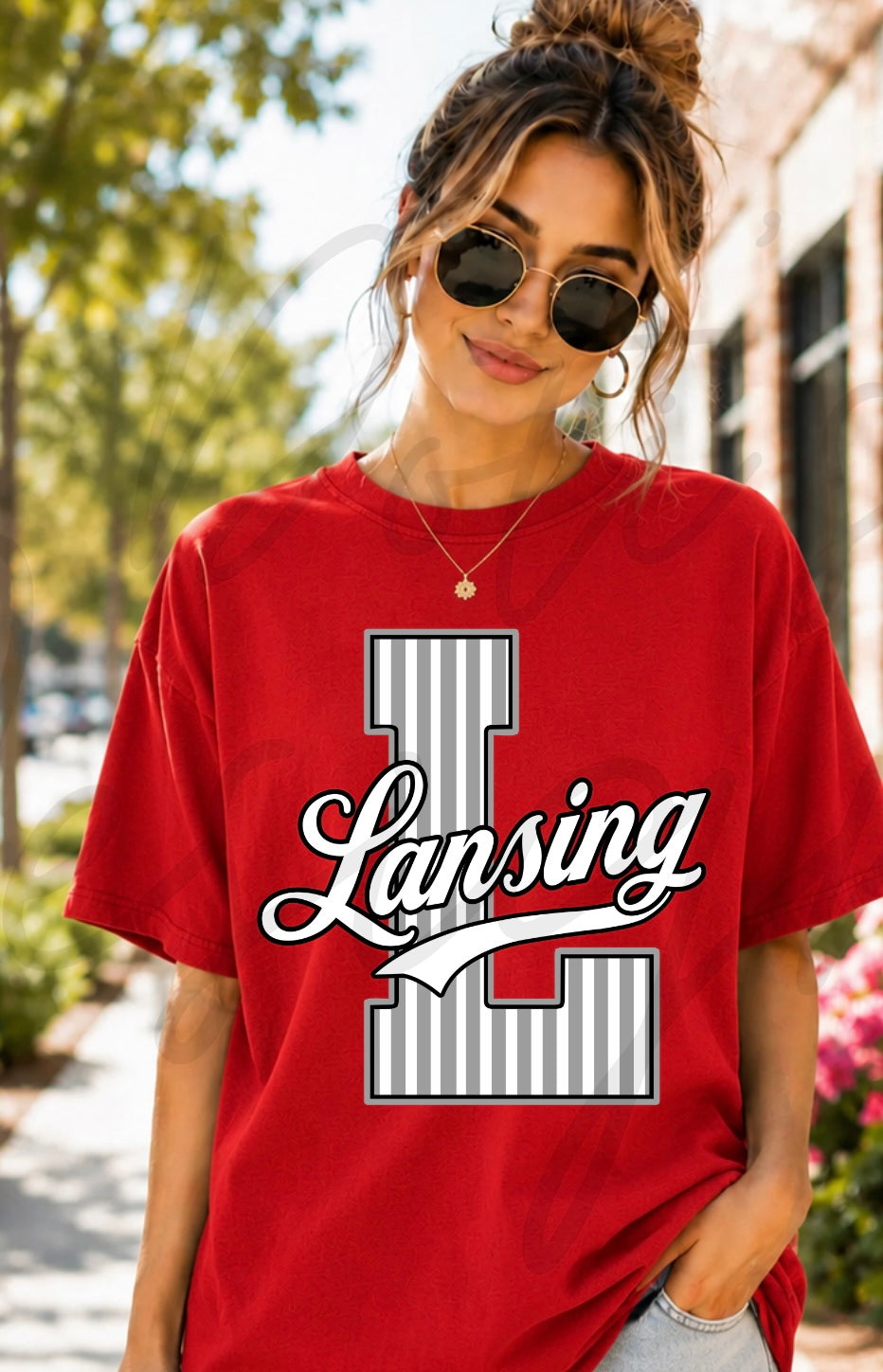 Lansing Striped School Spirit