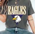 Eisenhower Eagles Retro Geometric