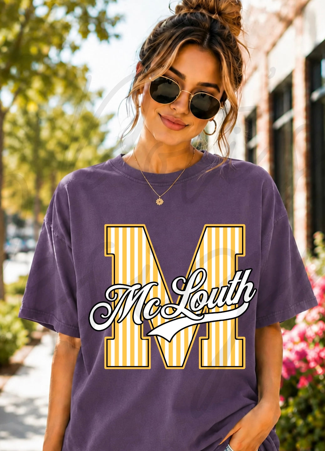 McLouth Striped School Spirit