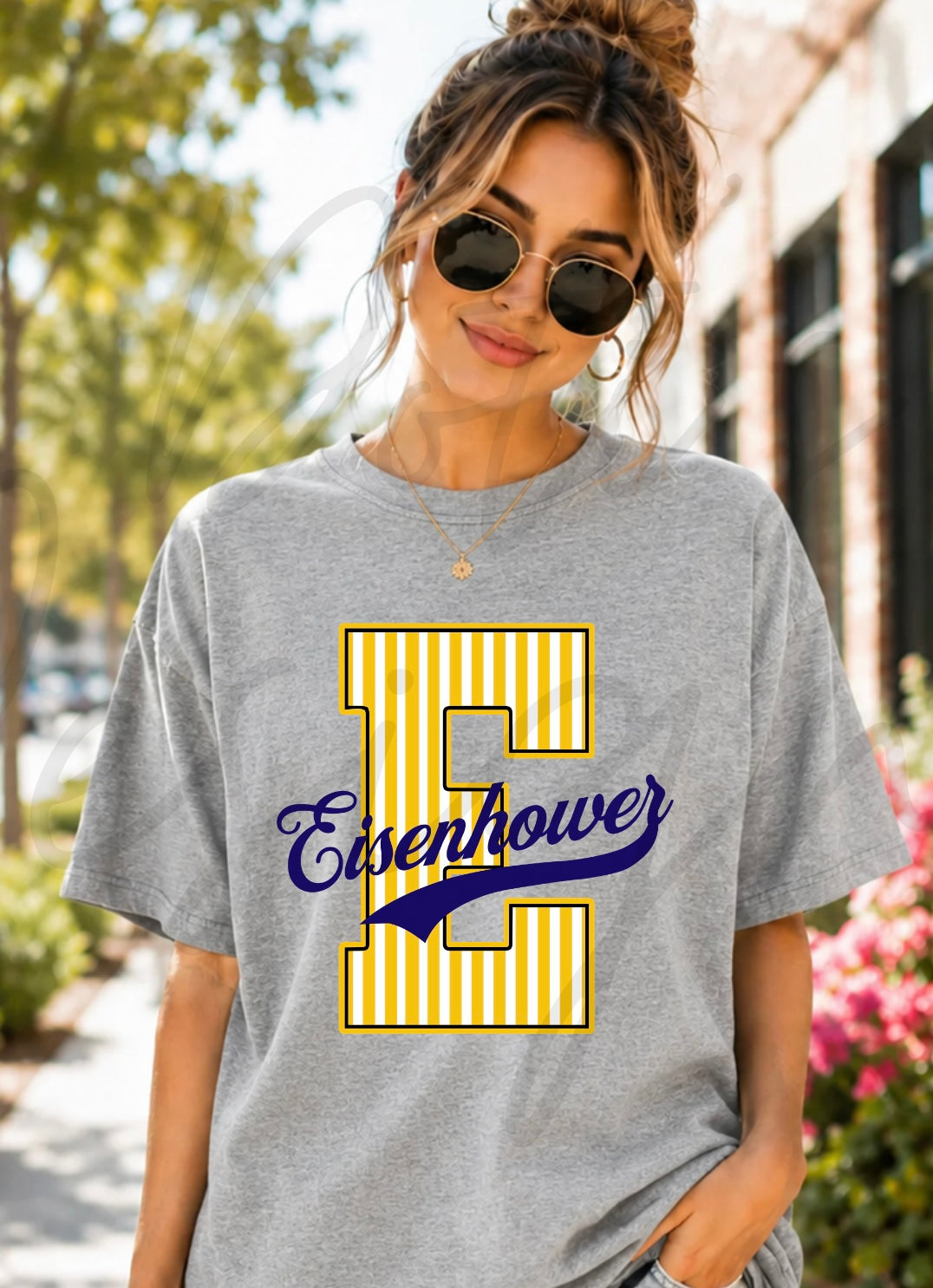 Eisenhower Striped School Spirit