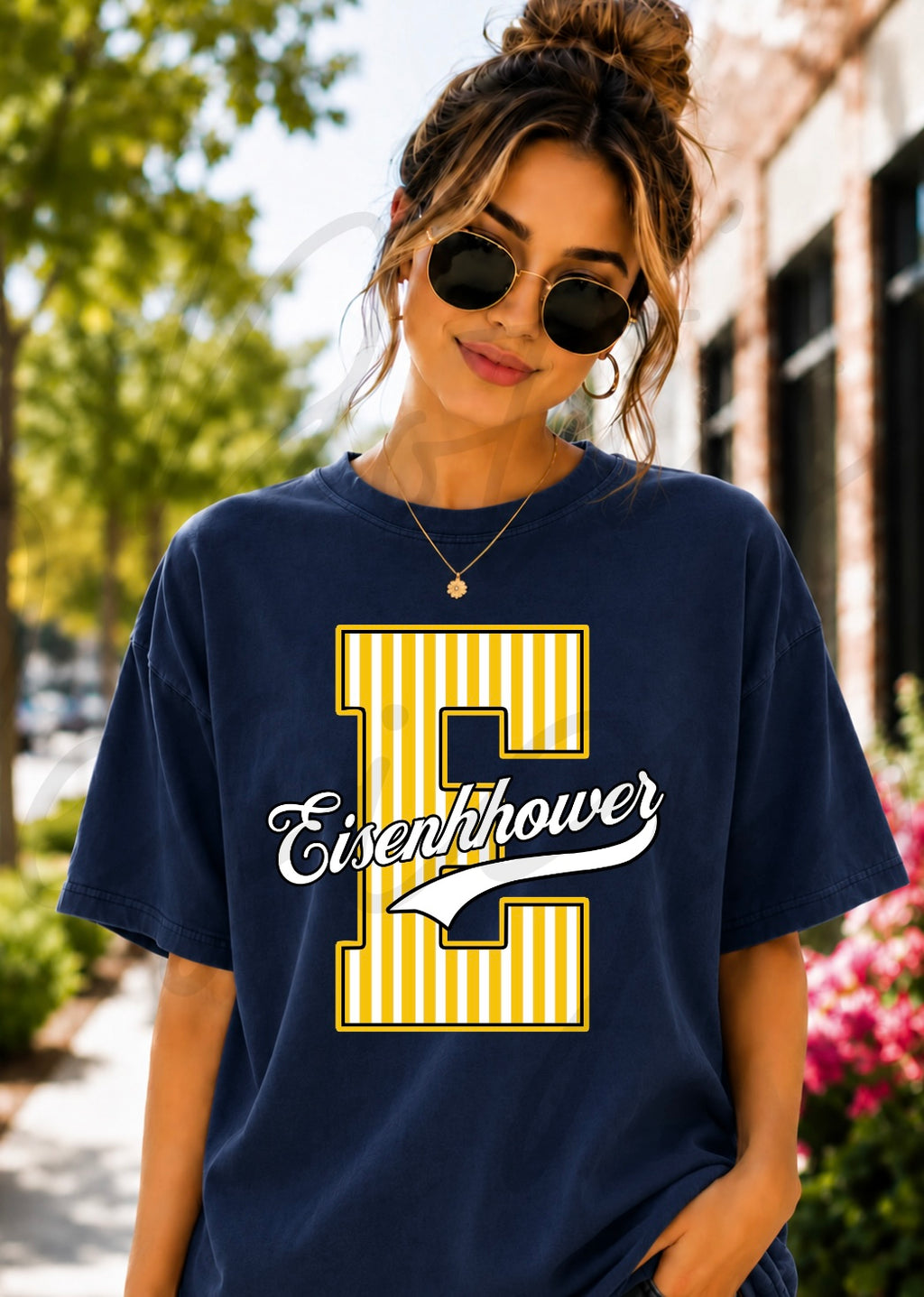 Eisenhower Striped School Spirit