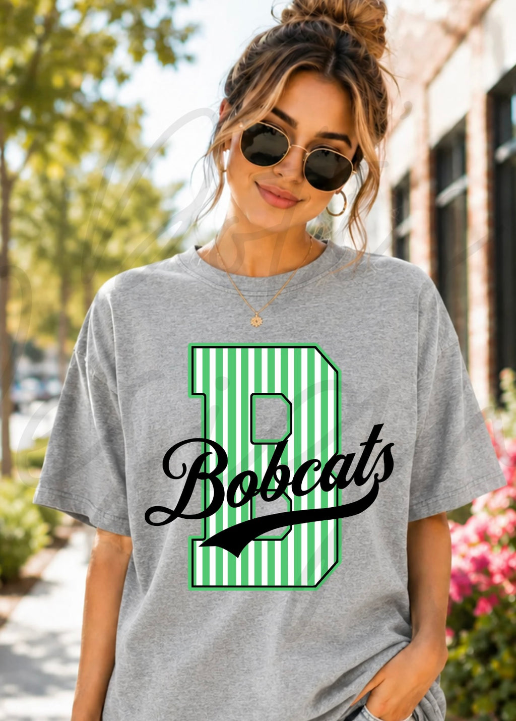 Bobcats Striped School Spirit