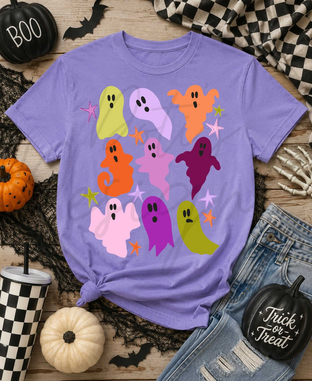 Colorful Ghosts