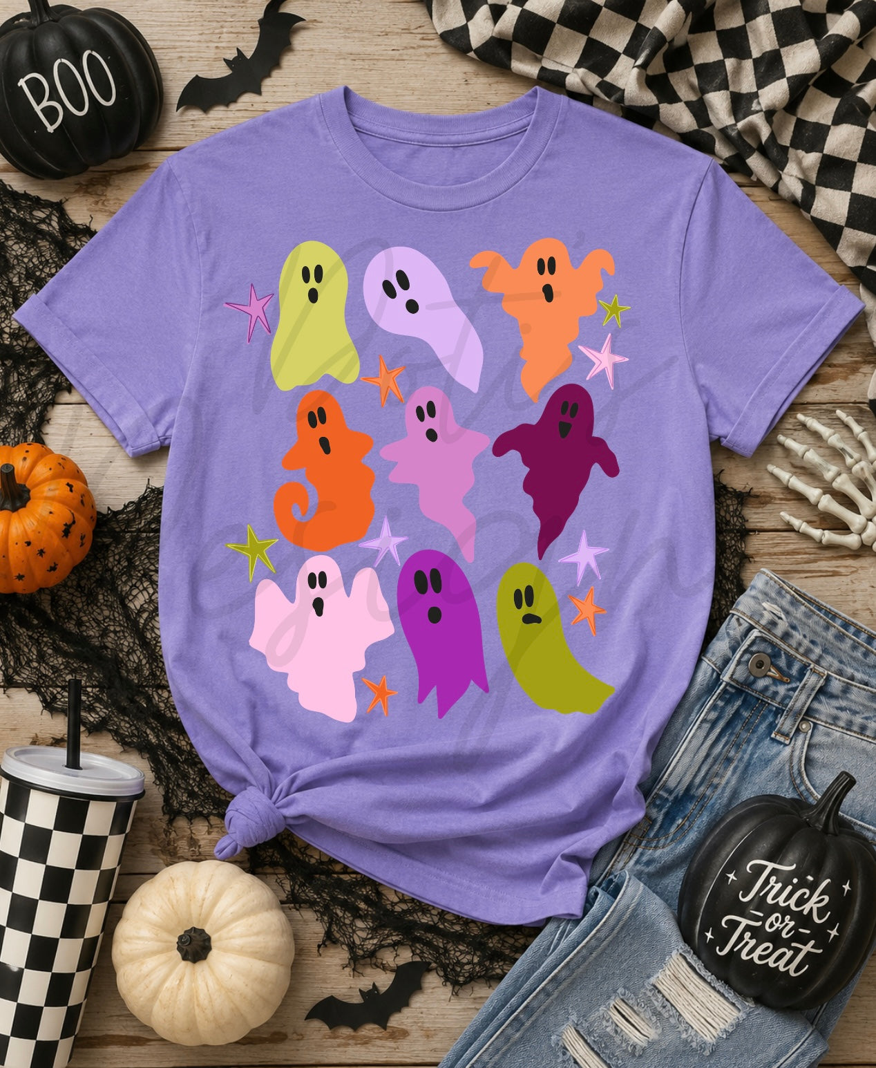 Colorful Ghosts