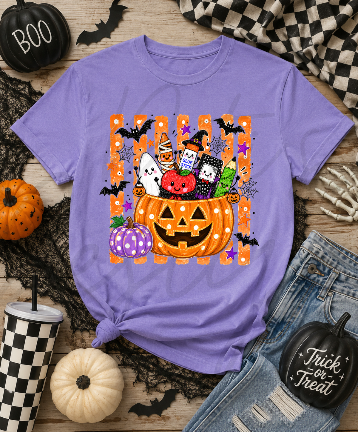 Spooky Halloween School Supplies