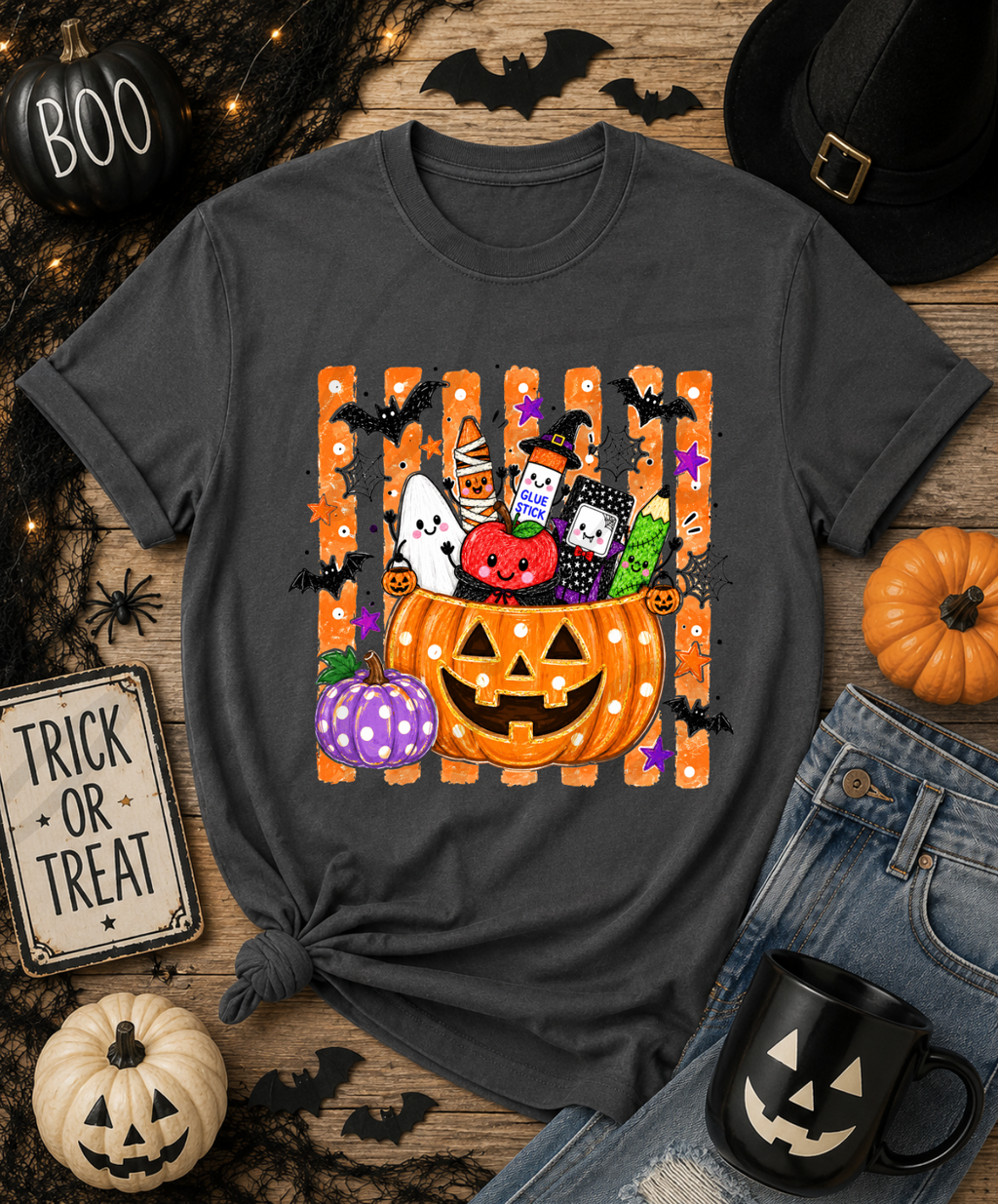 Spooky Halloween School Supplies