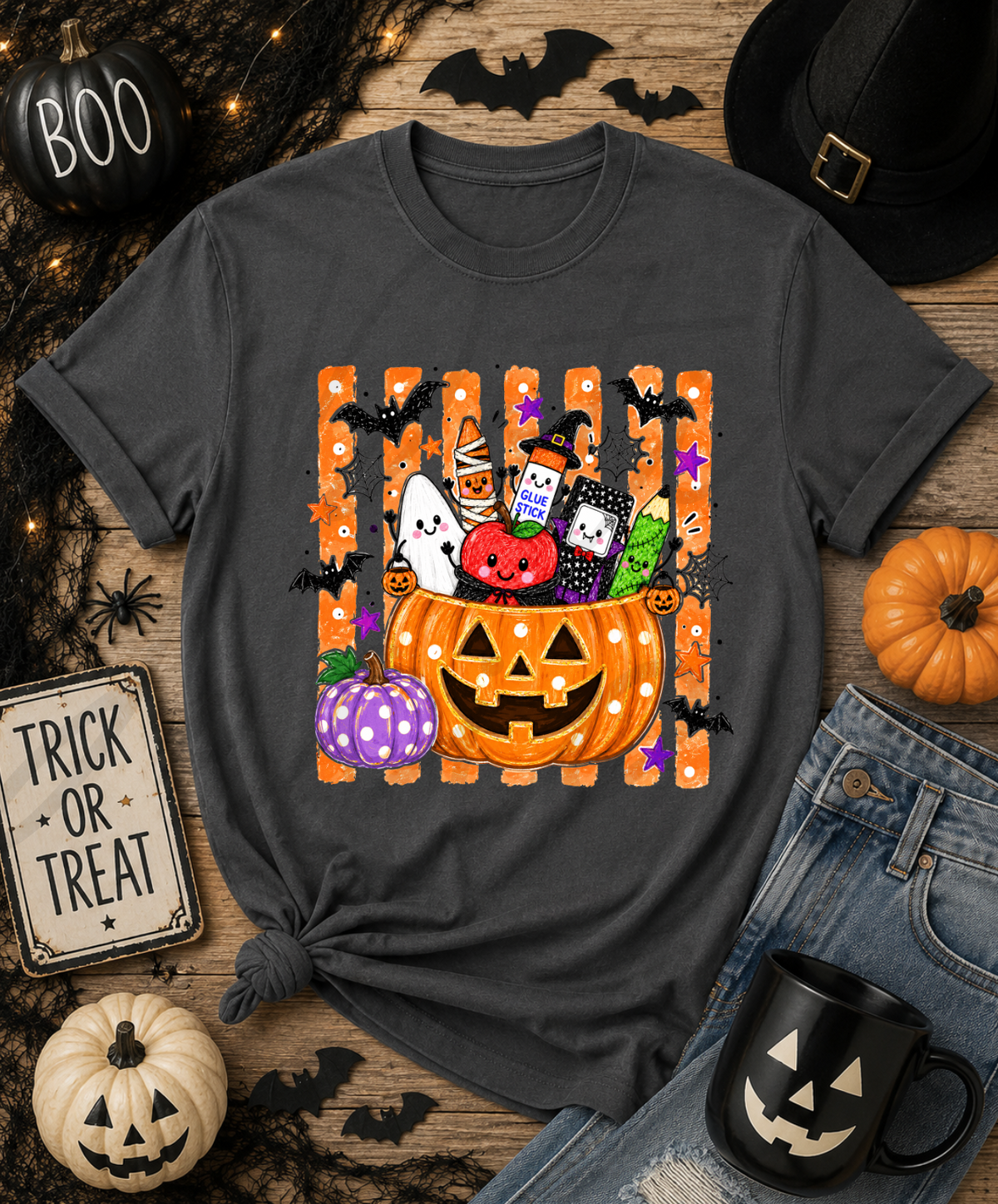 Spooky Halloween School Supplies