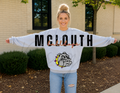 McLouth Bulldogs Varsity Sweatshirt - Front Design