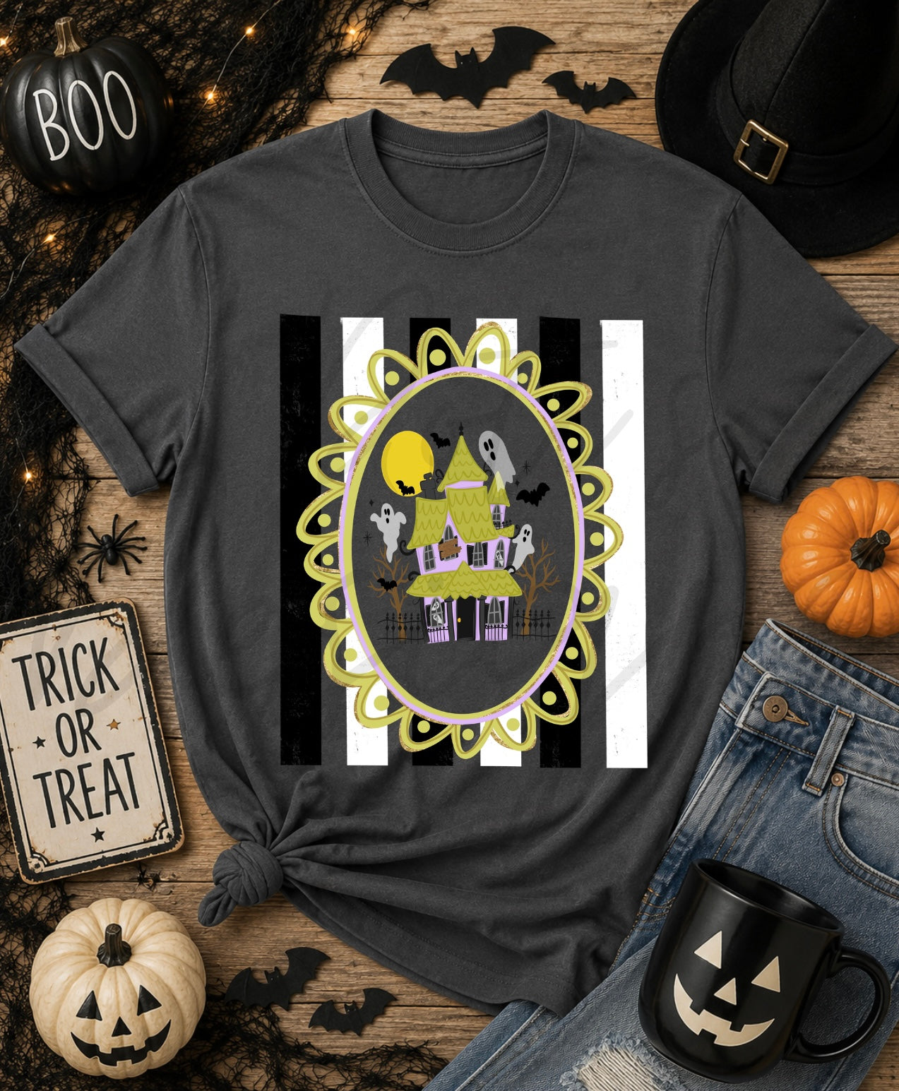 Haunted House Frame