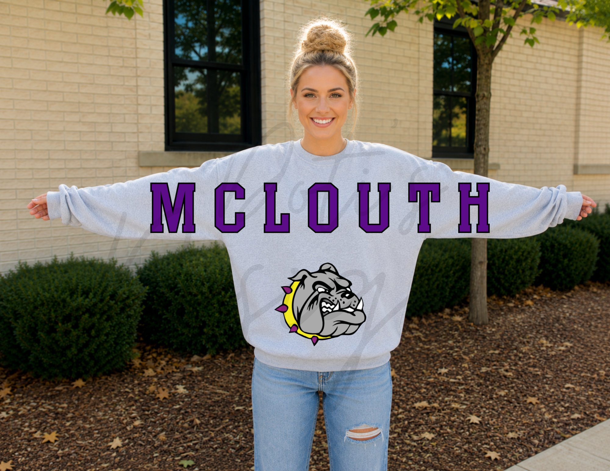 McLouth Varsity Sweatshirt - Front Design