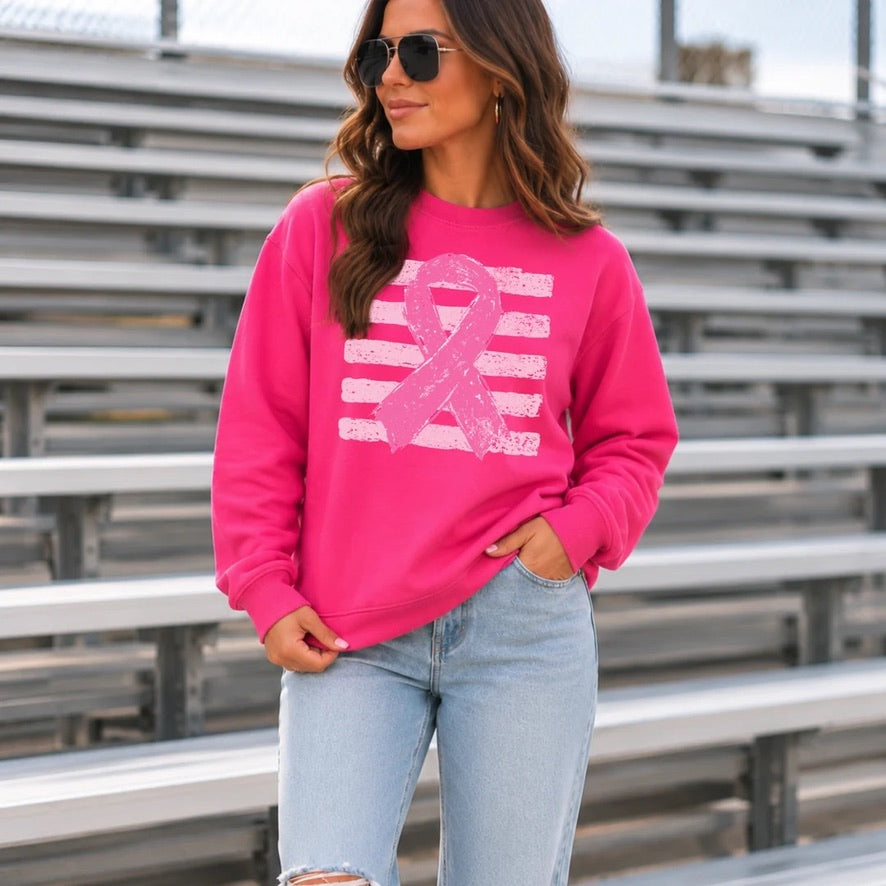 Pink Out with Ribbon