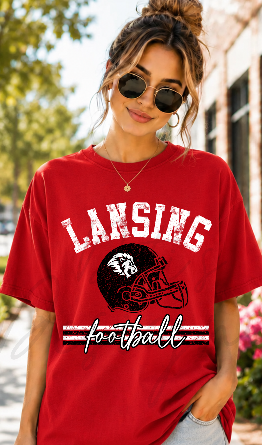 Distressed Lansing Football