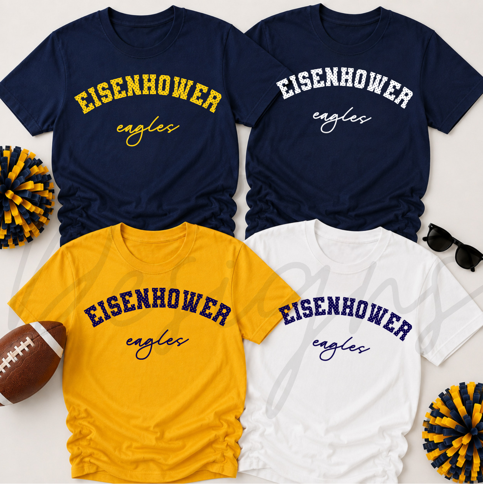 Eisenhower Eagles Polka Dots