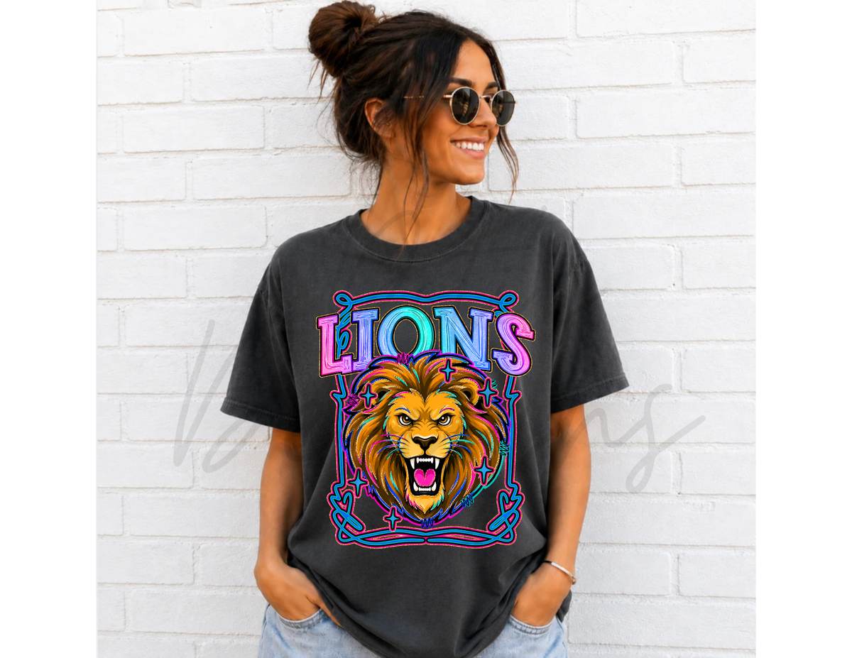 Retro Pop Lions