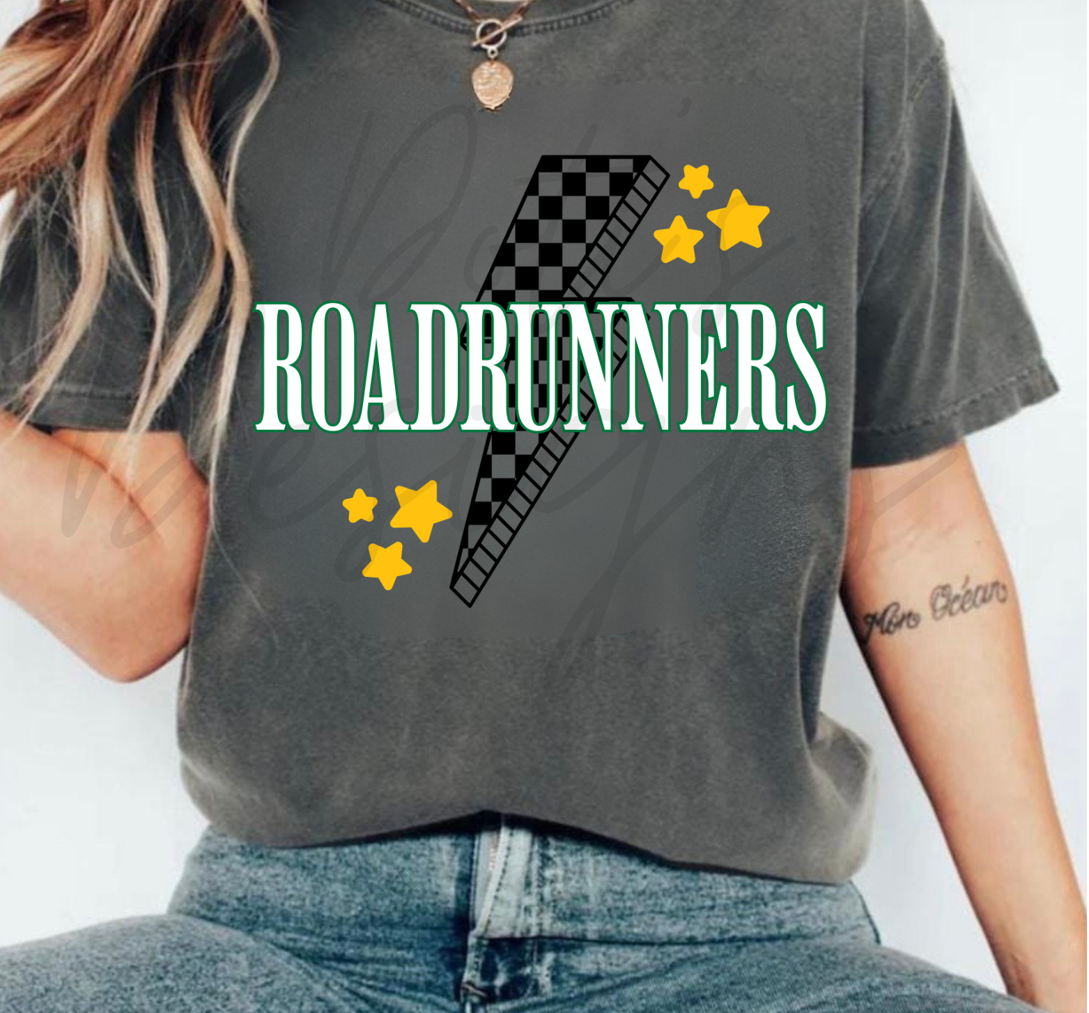 Roadrunners Leopard/Check Bolt