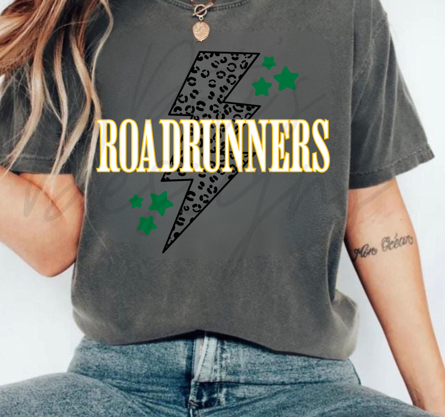 Roadrunners Leopard/Check Bolt