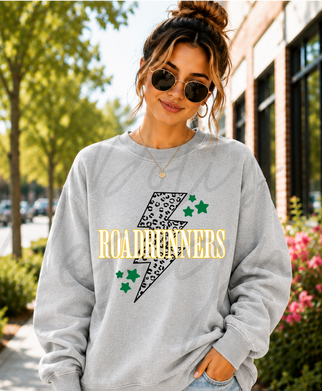 Roadrunners Leopard/Check Bolt
