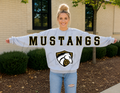 Mustangs Varsity Sweatshirt - Front Design