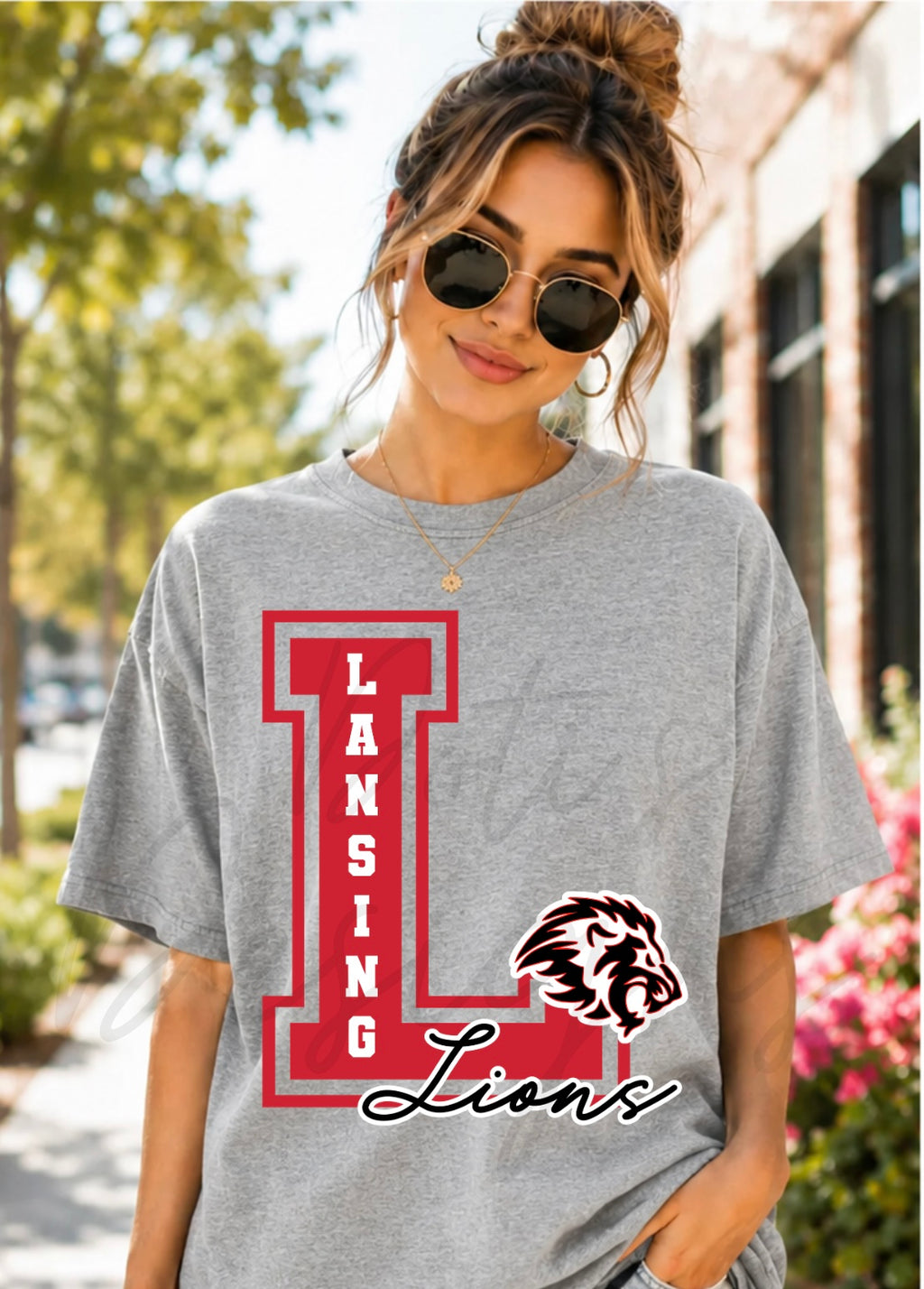 Lansing Varsity Initial Mascot