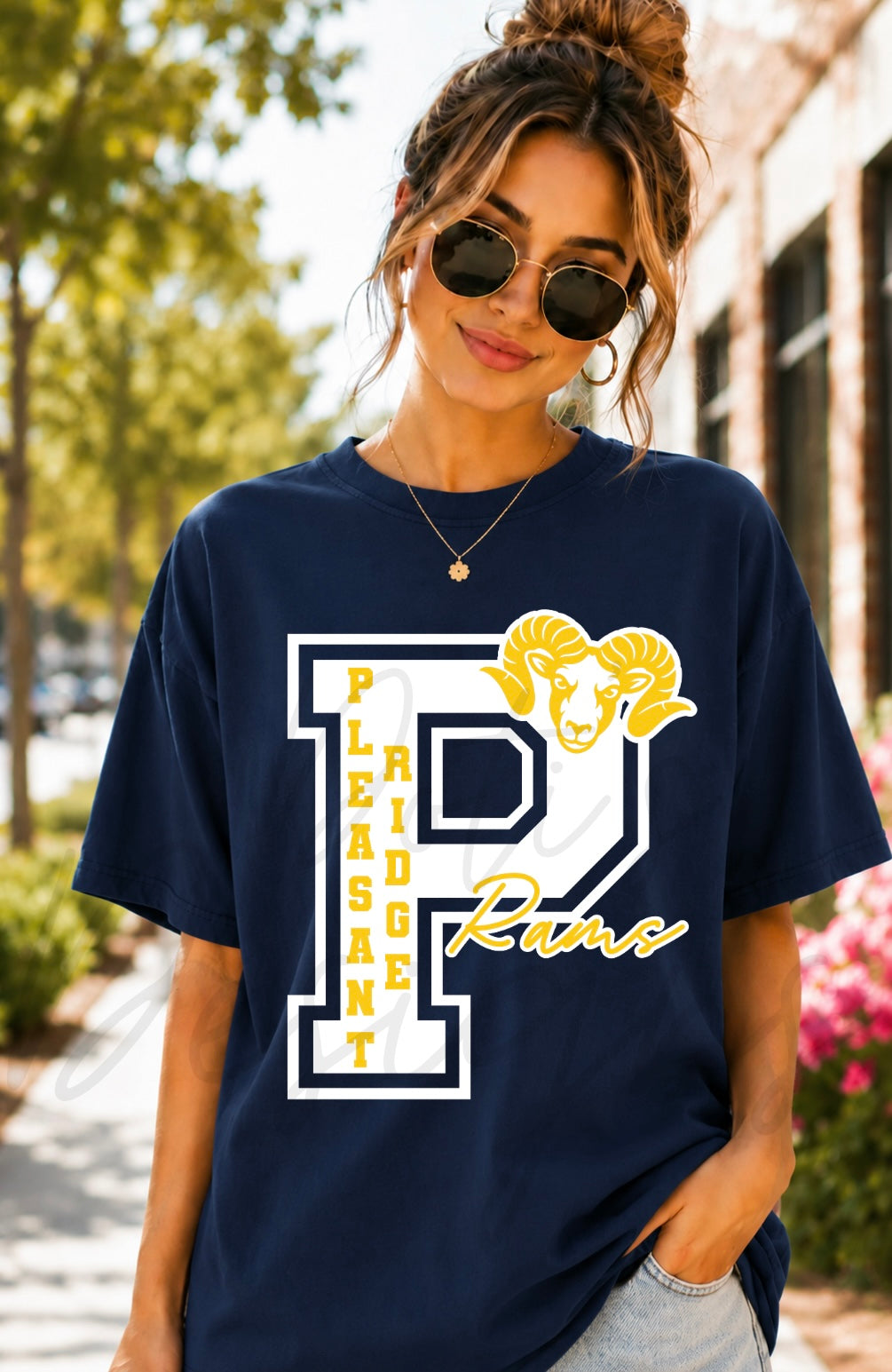PR Varsity Initial Mascot