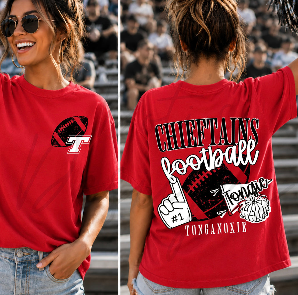 Chieftains Football Varsity with Pocket Design
