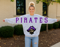 Pirates Varsity Sweatshirt - Front Design