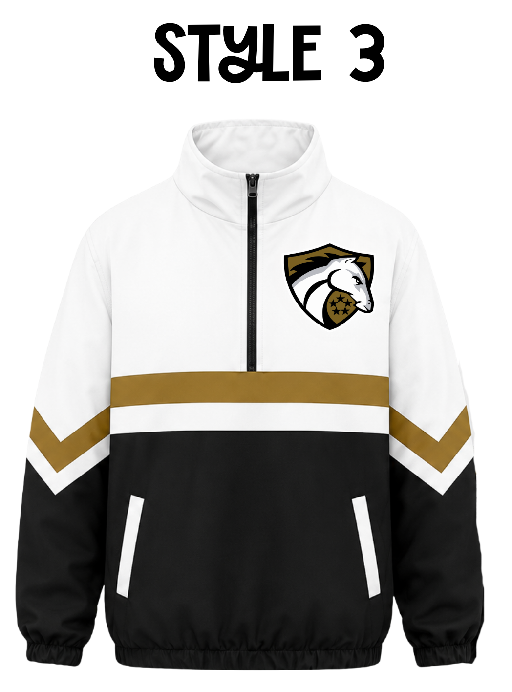 Mac Mustangs Quarter Zip Windbreaker PRE-ORDER