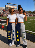 **PRE-ORDER** Rams Split Sweatpants NAVY/GREY