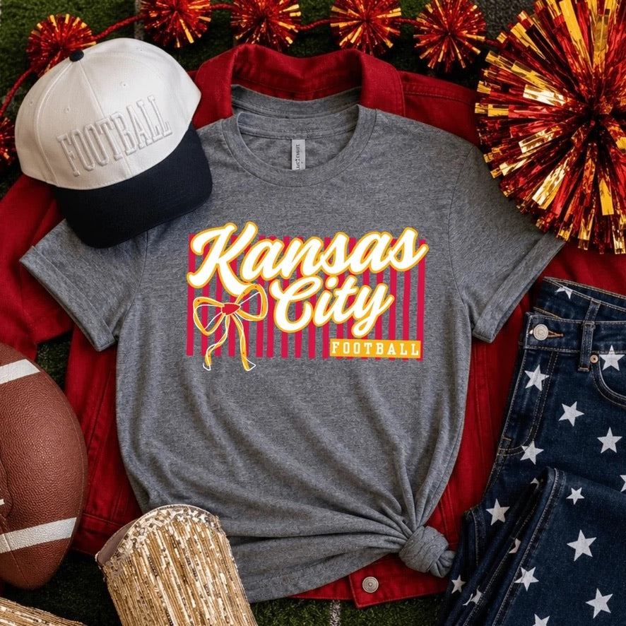Kansas City Striped Bow