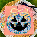 Floral Jack-O-Lantern