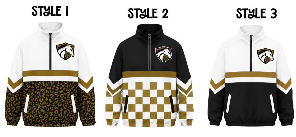 Mac Mustangs Quarter Zip Windbreaker PRE-ORDER