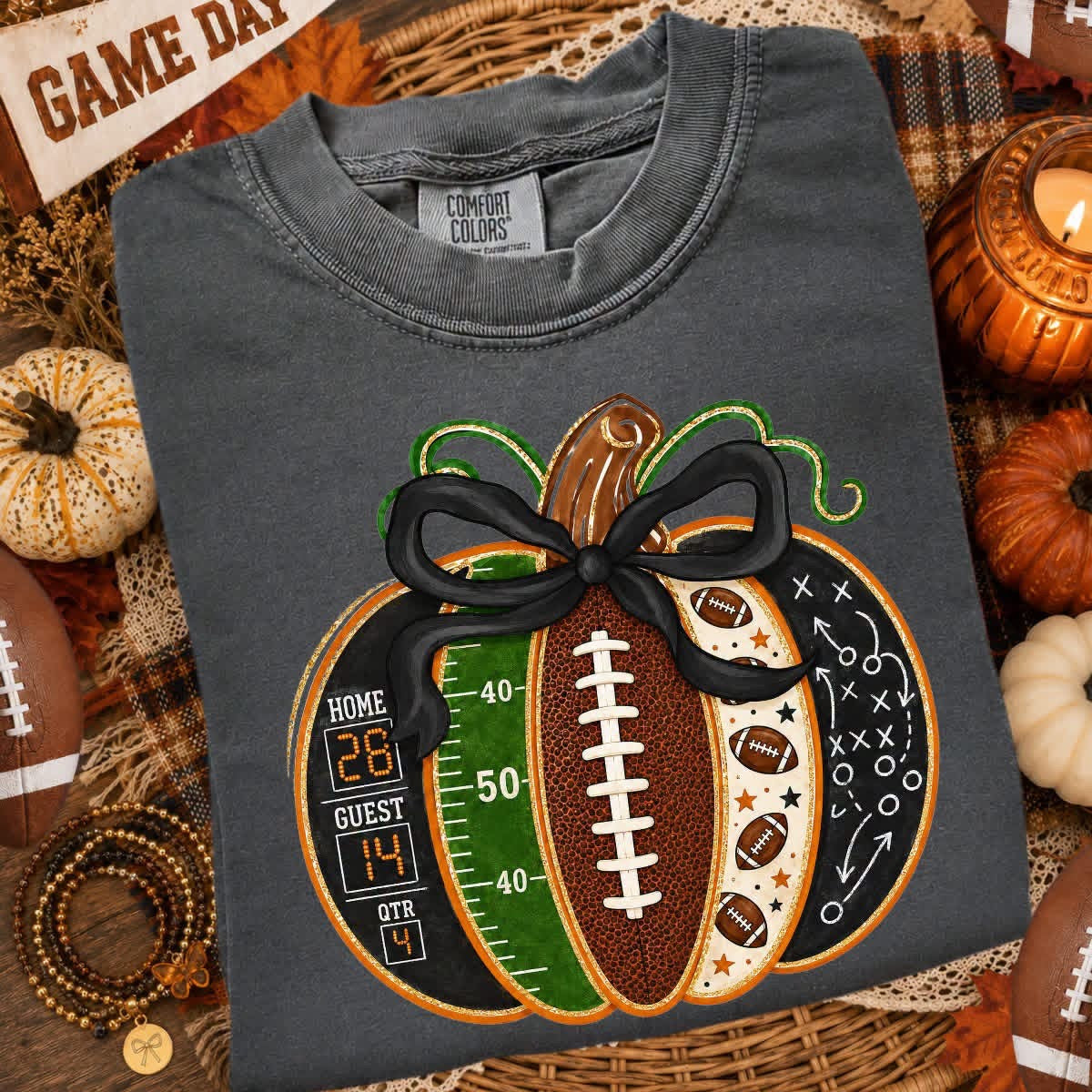 Football Pumpkin