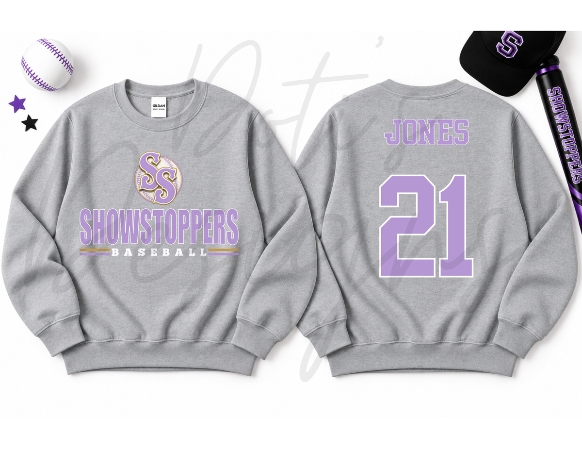 Showstoppers Lined on Grey - CUSTOM