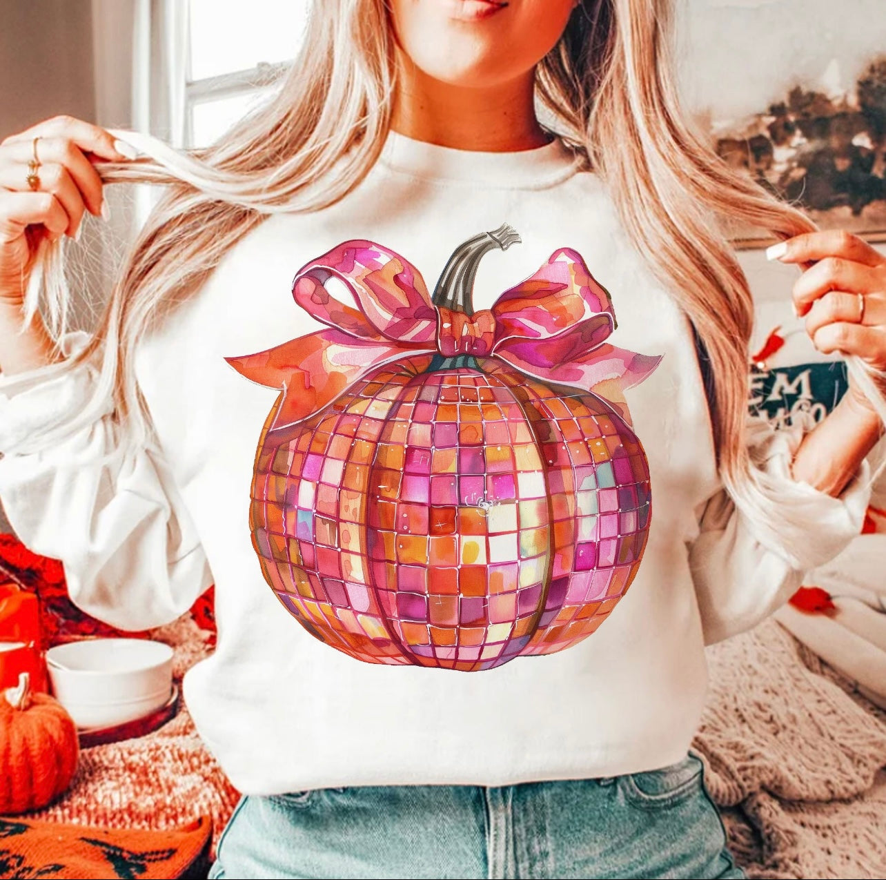 Cute Disco Pumpkin