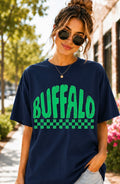Buffalo Checkered Mascot