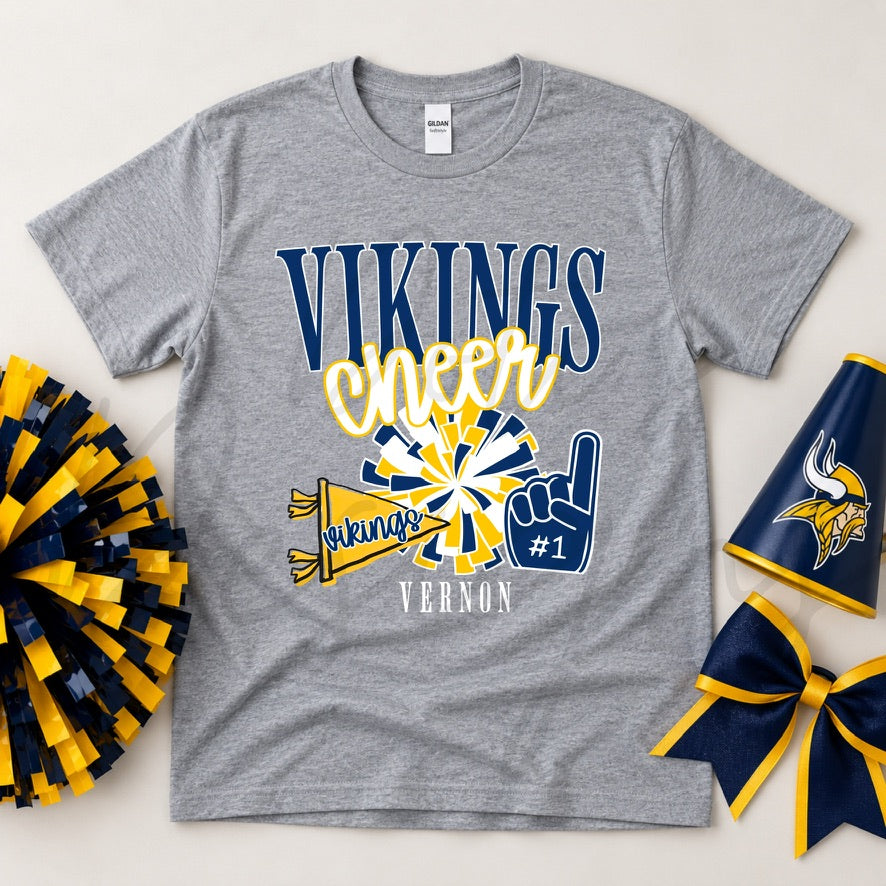 Vikings Cheer - Grey