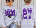 Piper Pirates - Retro School Mascot