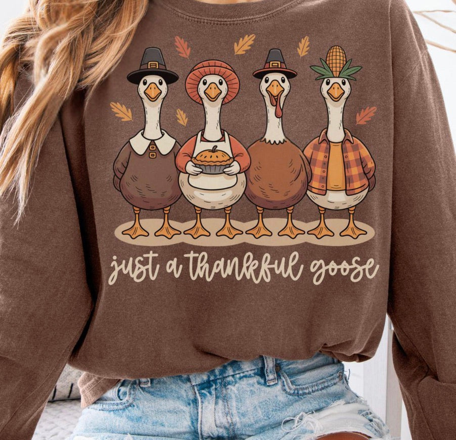 Just A Thankful Goose