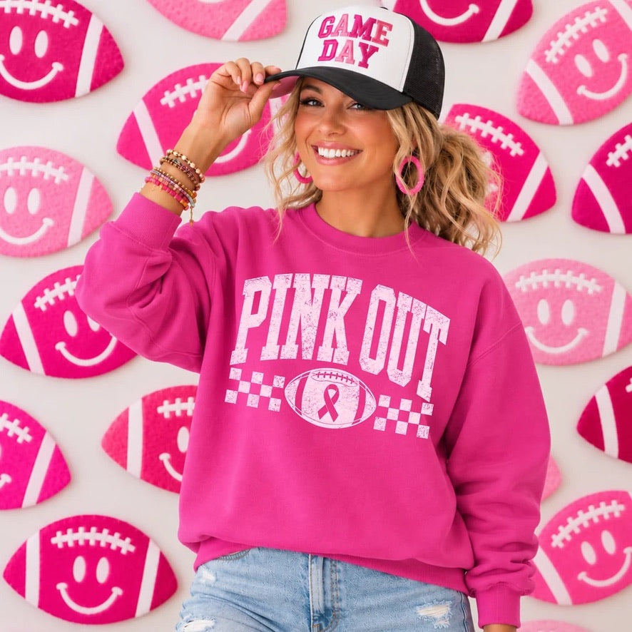 Pink Out Checks