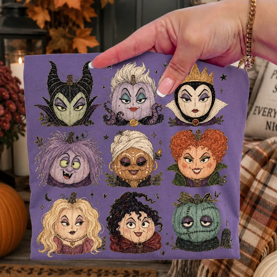 Villains Pumpkins