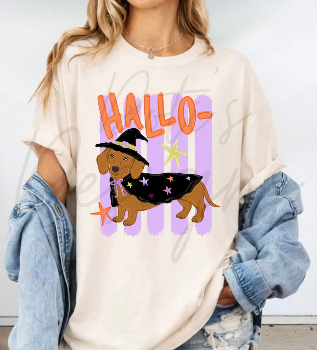 Hallo-Weenie Striped