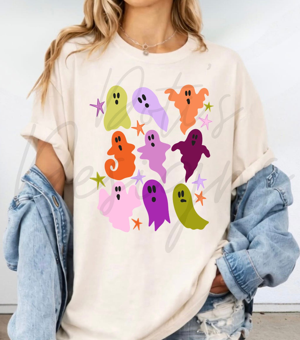 Colorful Ghosts