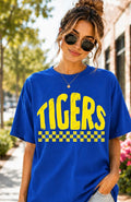 Tigers Checkered Mascot