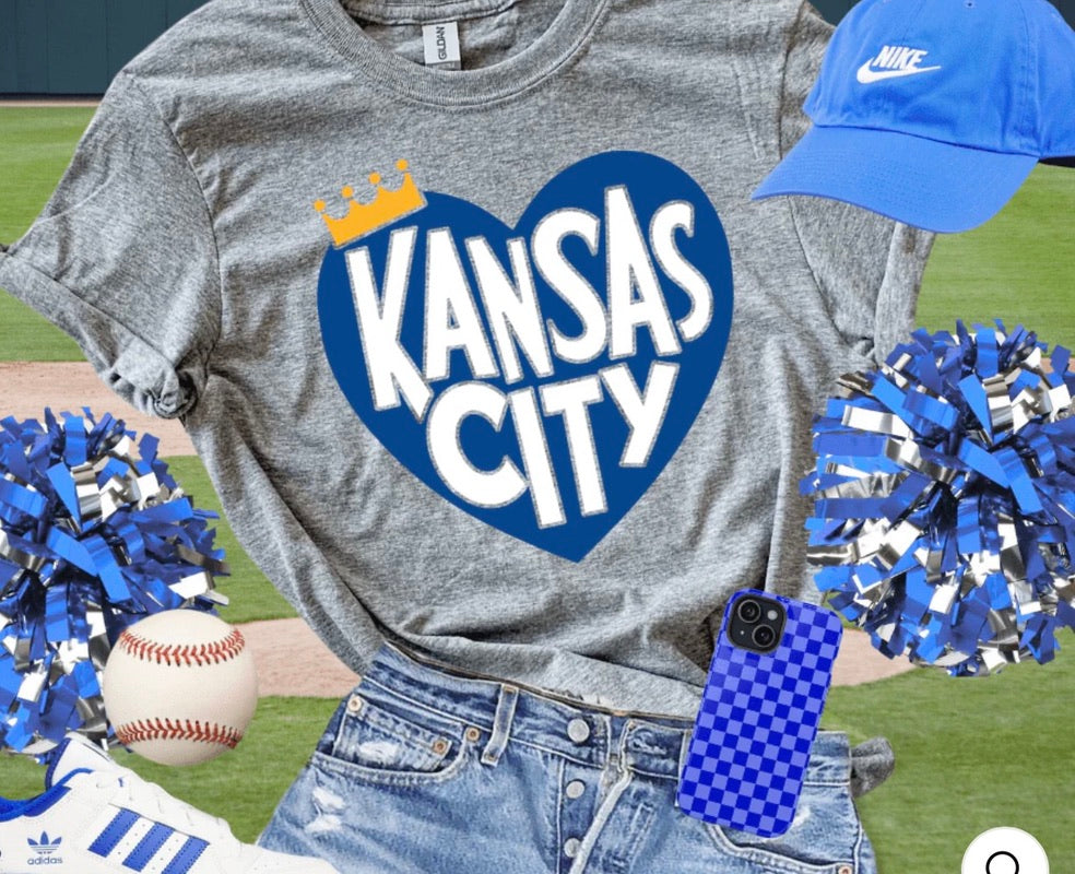 KC Baseball Heart