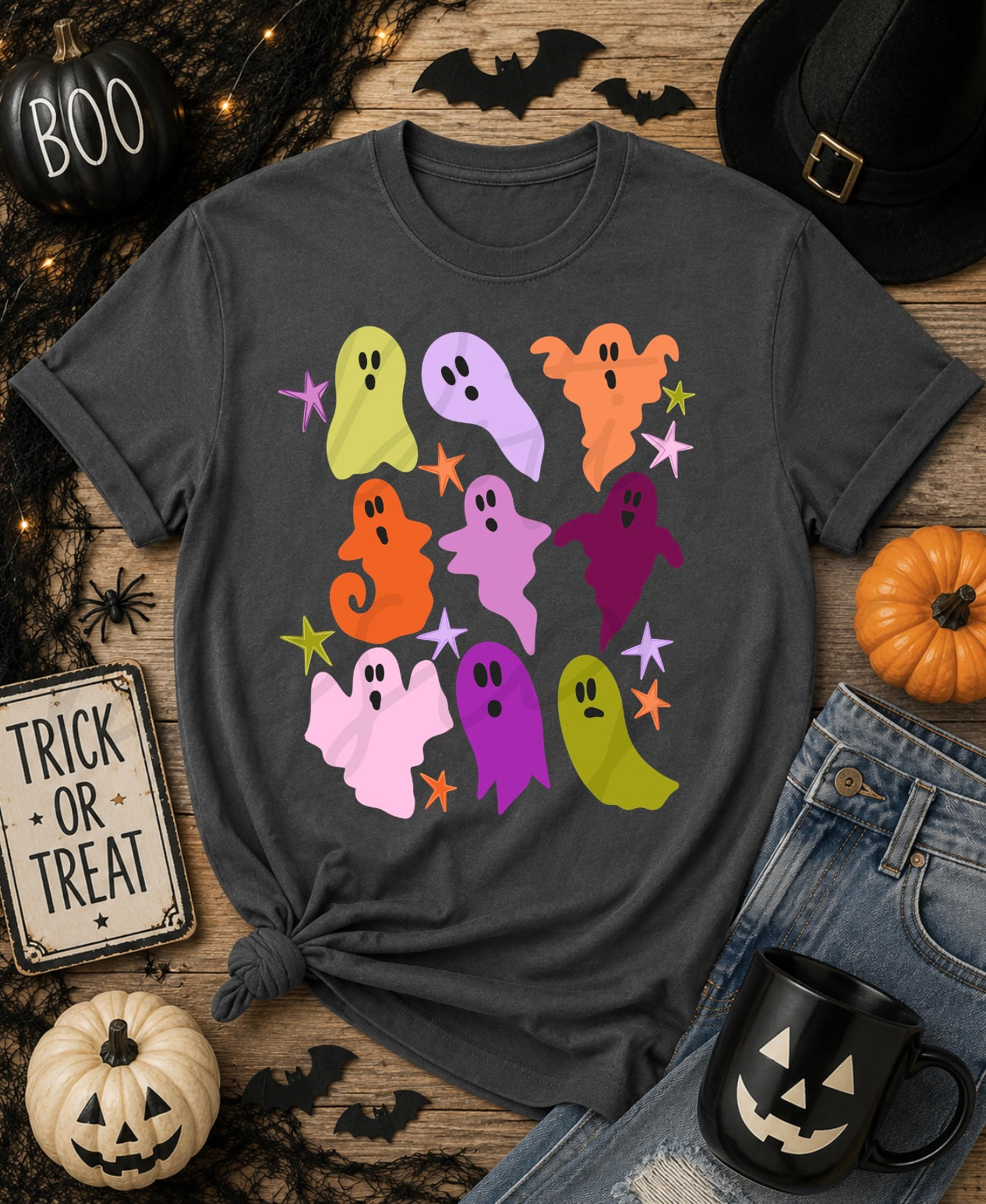 Colorful Ghosts