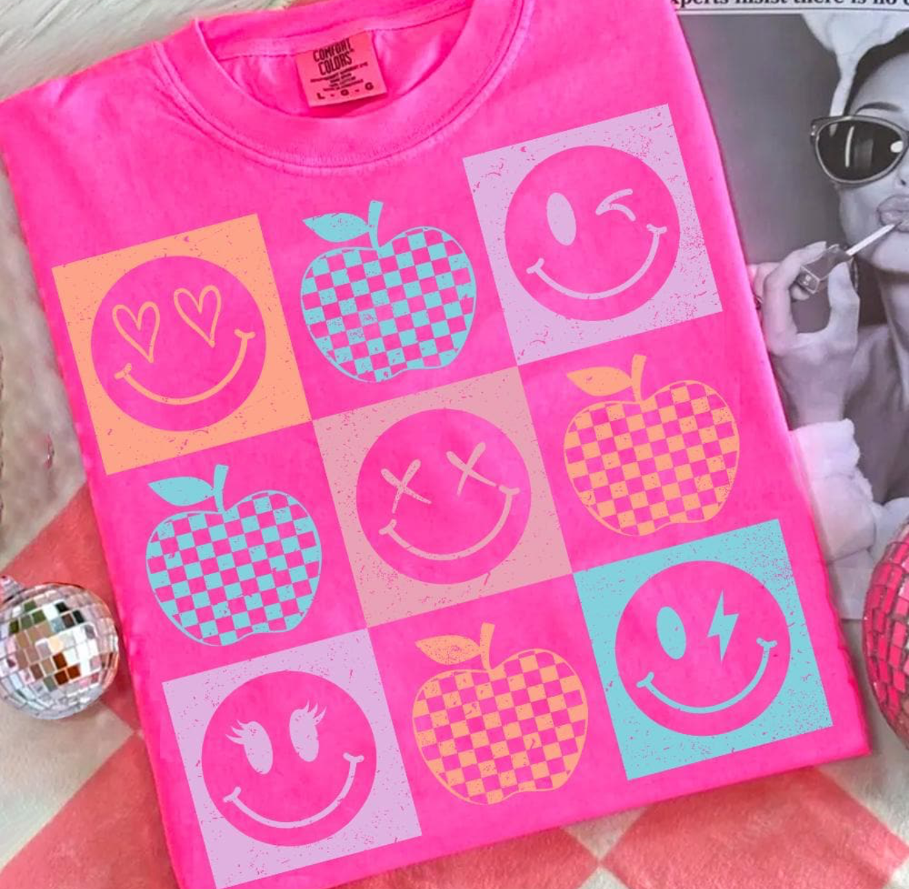 Neon Apple/Smile